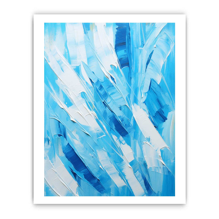 Abstract Blue Painting