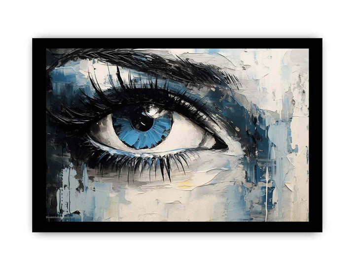 Eyes Modern Art Painting