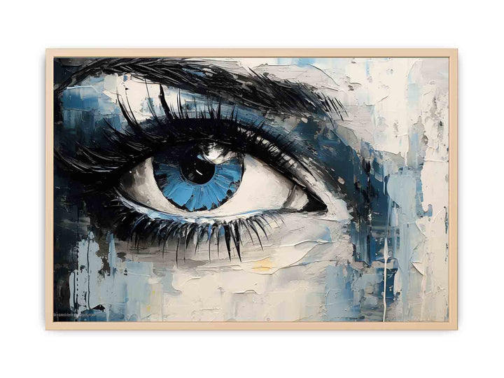 Eyes Modern Art Painting
