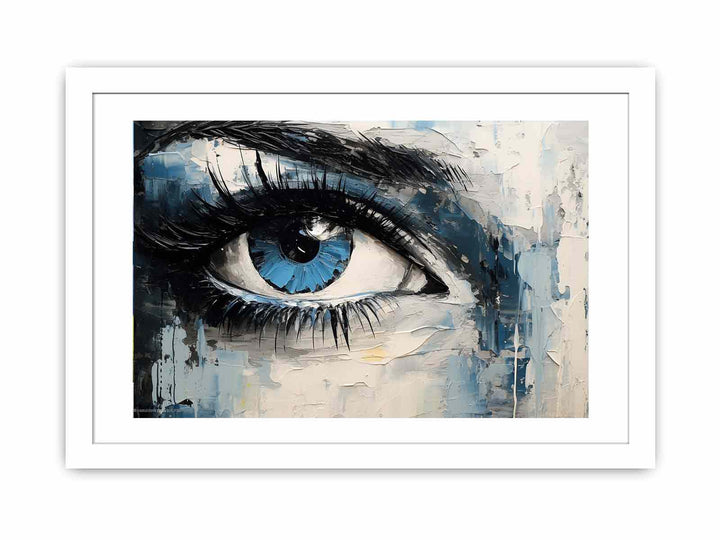 Eyes Modern Art Painting