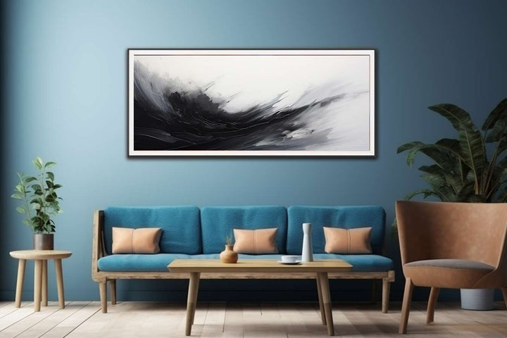 Abstract Black Painting