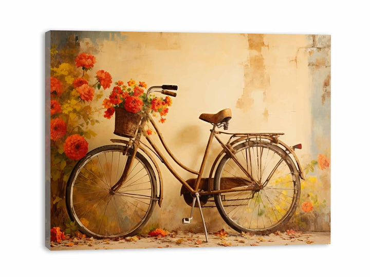 Modern Cycle Art Painting  