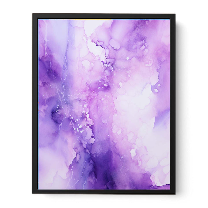 Purple Abstract Painting