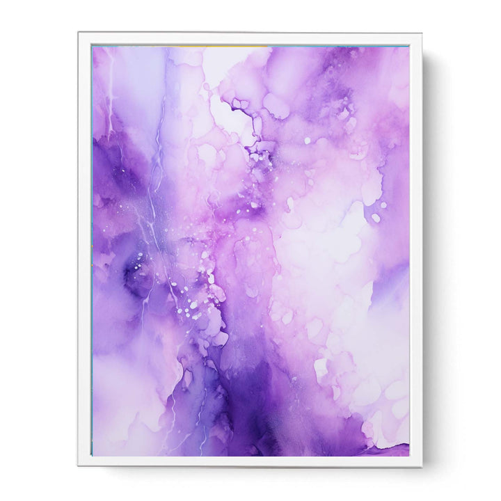 Purple Abstract Painting