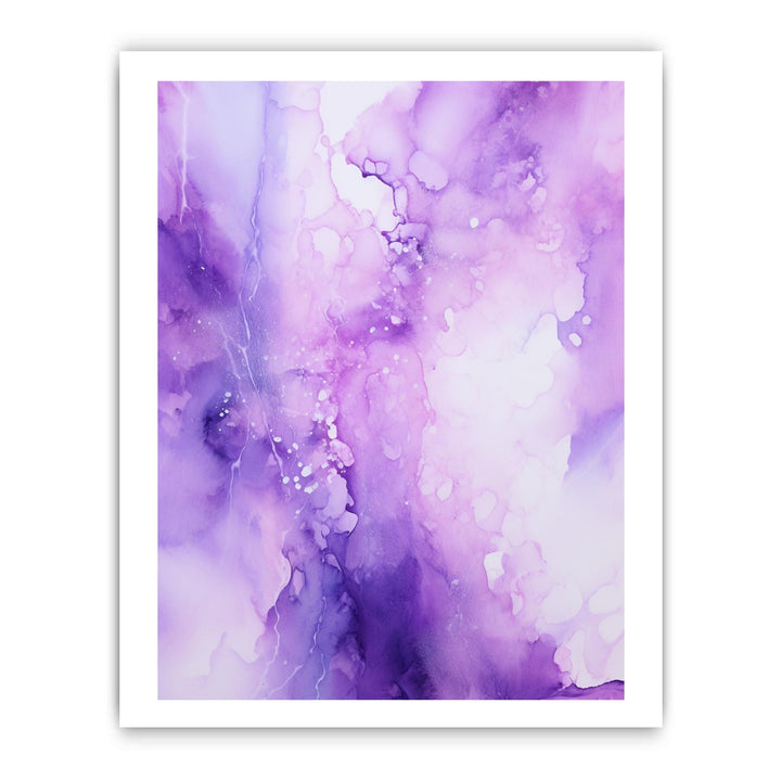 Purple Abstract Painting