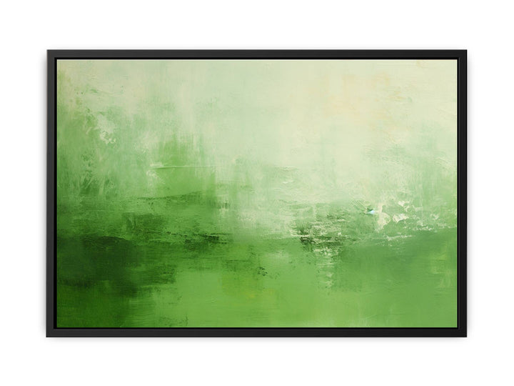 Green Abstract Painting