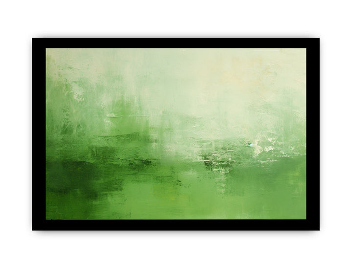 Green Abstract Painting