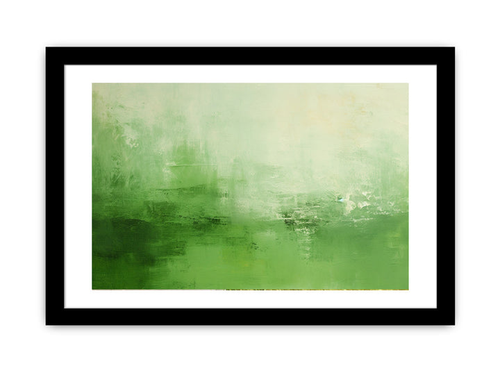Green Abstract Painting