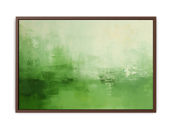 Green Abstract Painting