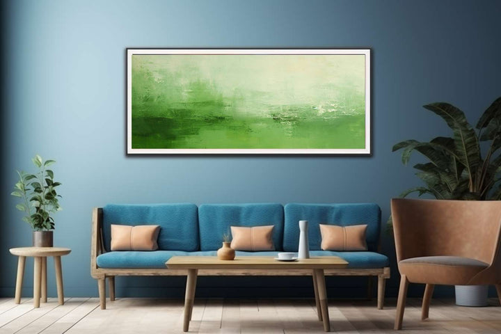Green Abstract Painting