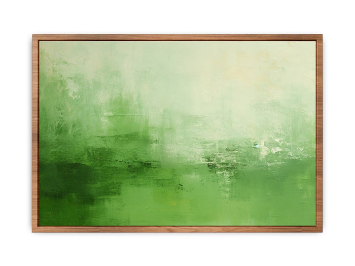 Green Abstract Painting
