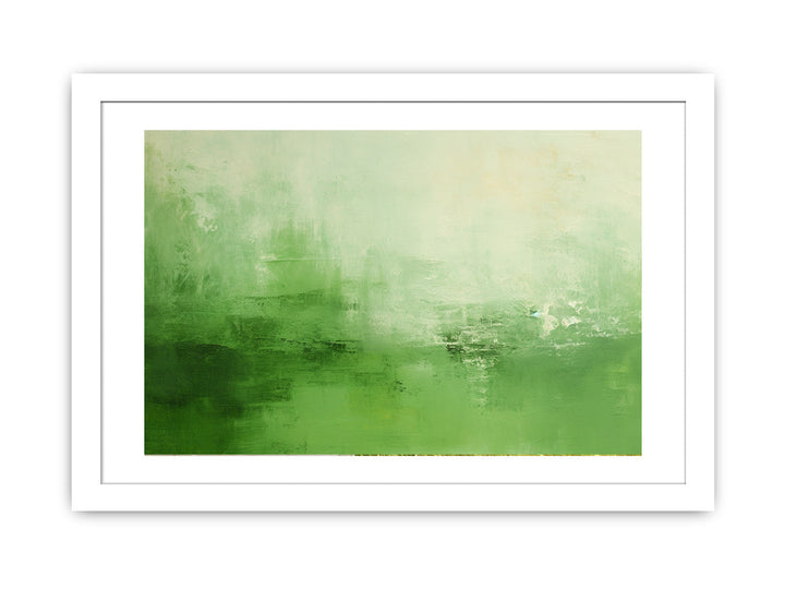 Green Abstract Painting