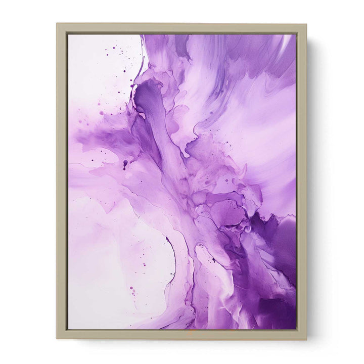 Abstract Purple Painting