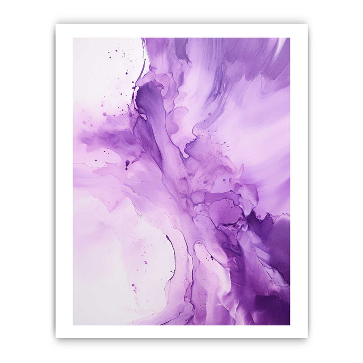 Abstract Purple Painting