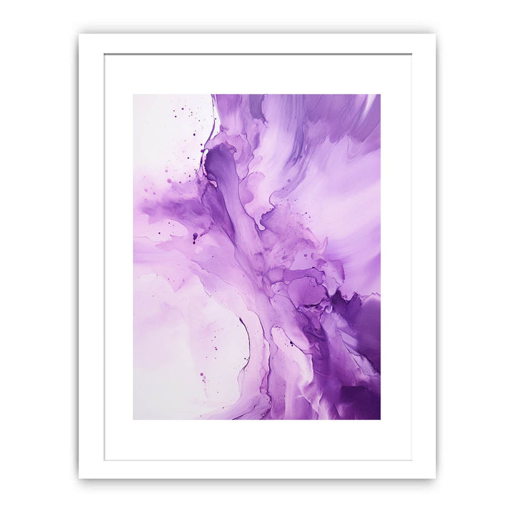 Abstract Purple Painting