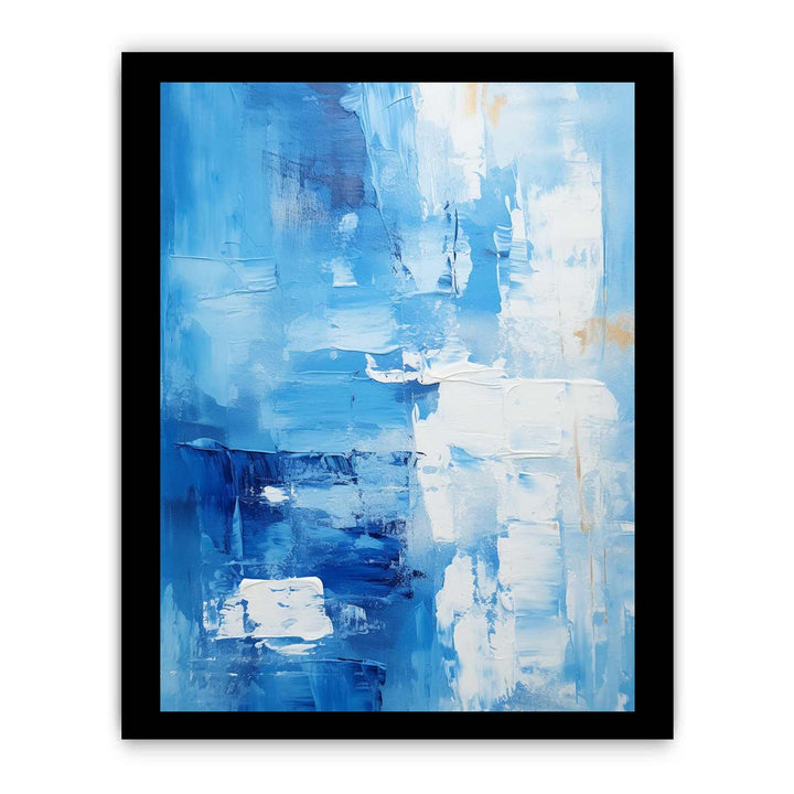 Abstract Painting Blue