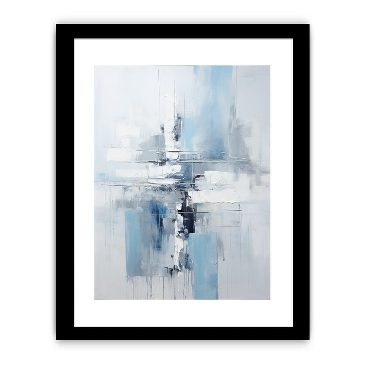 Abstract Painting  Blue Grey