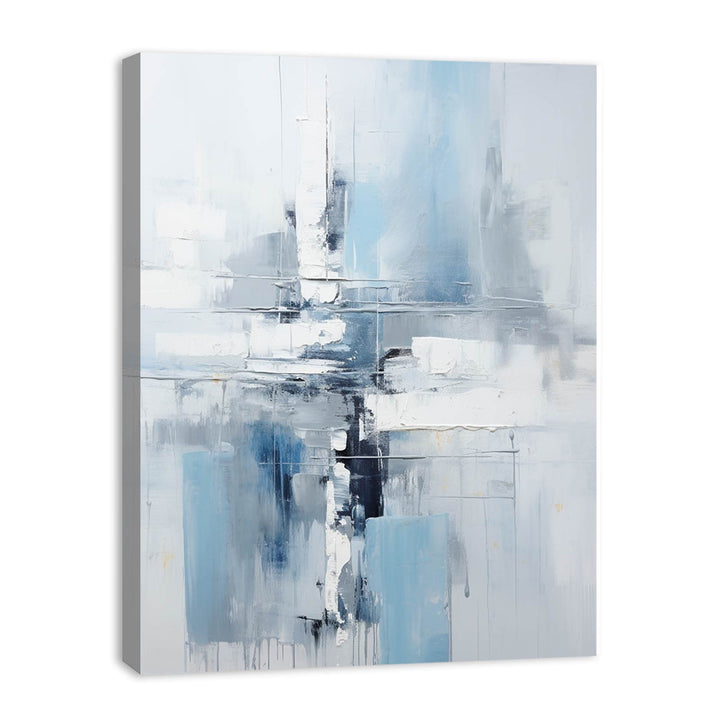 Abstract Painting  Blue Grey