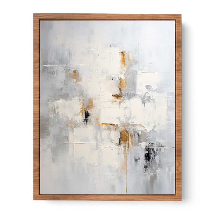 White Knife Art Abstract Painting
