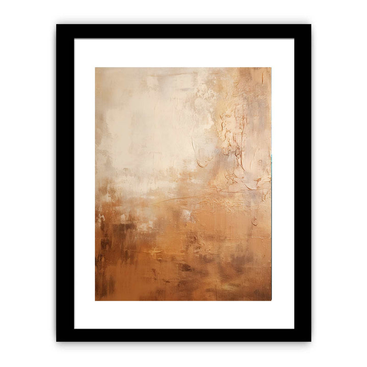 Brown Abstract Painting