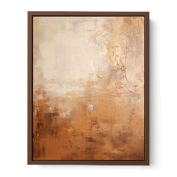 Brown Abstract Painting