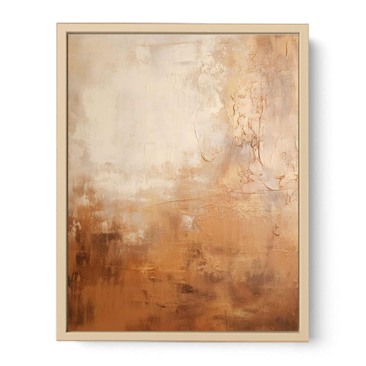 Brown Abstract Painting