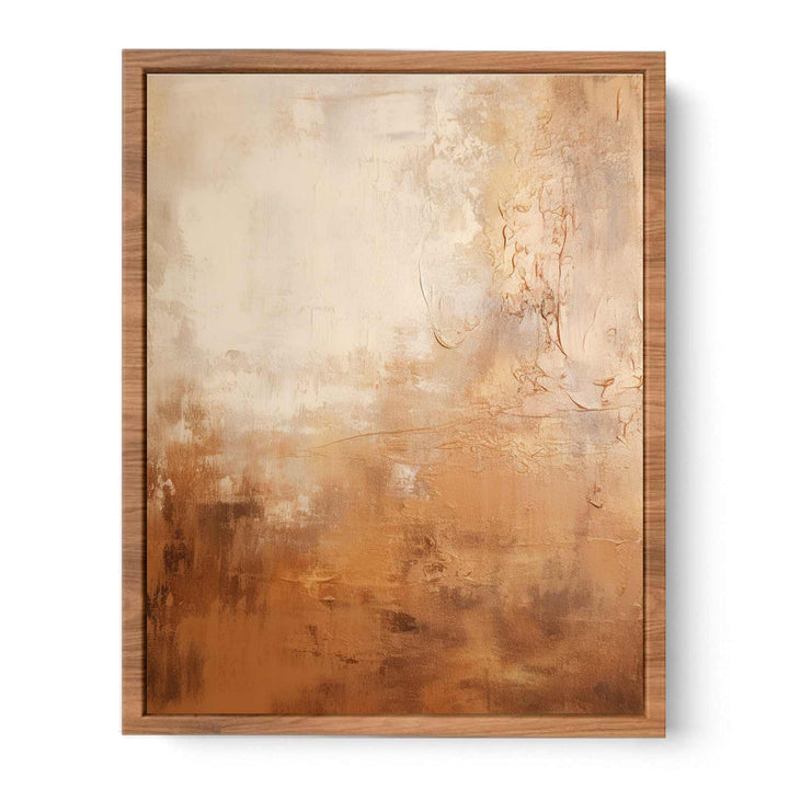 Brown Abstract Painting