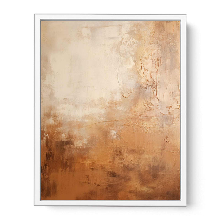 Brown Abstract Painting