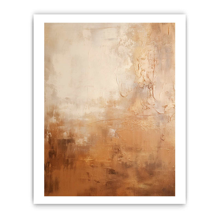 Brown Abstract Painting