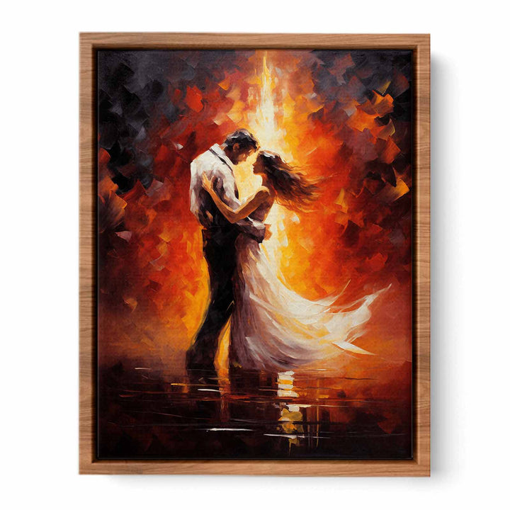 Couple Dance Modern Art Painting  
