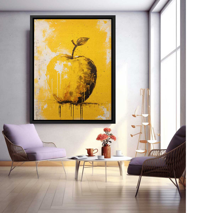 Yellow Apple  Painting