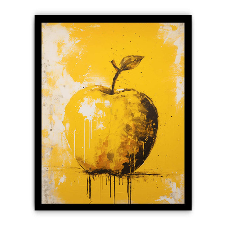 Yellow Apple  Painting