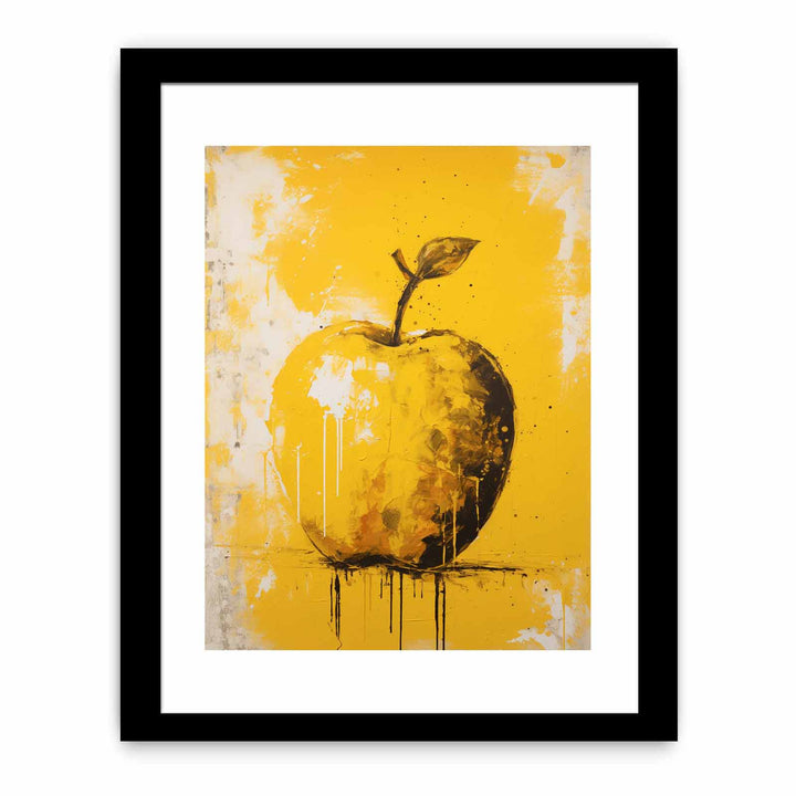 Yellow Apple  Painting