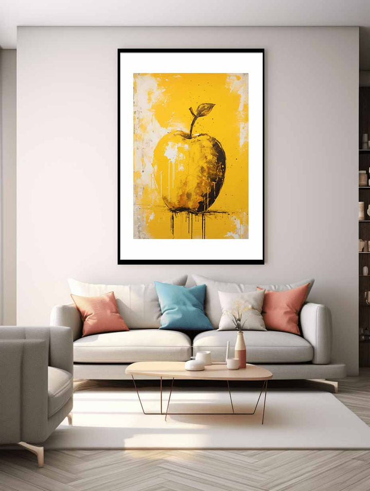 Yellow Apple  Painting