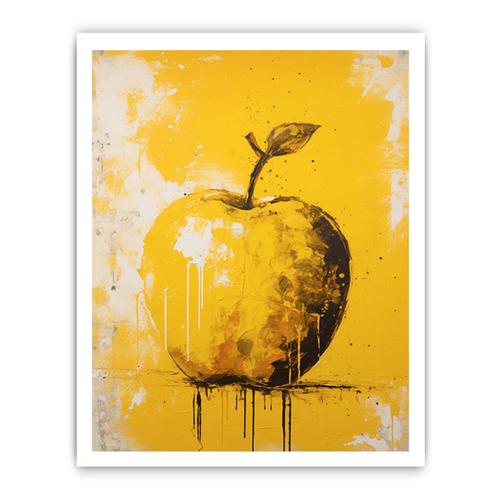 Yellow Apple  Painting