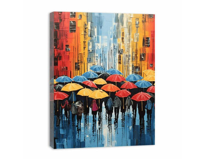 Umbrella  Modern Art  Painting  