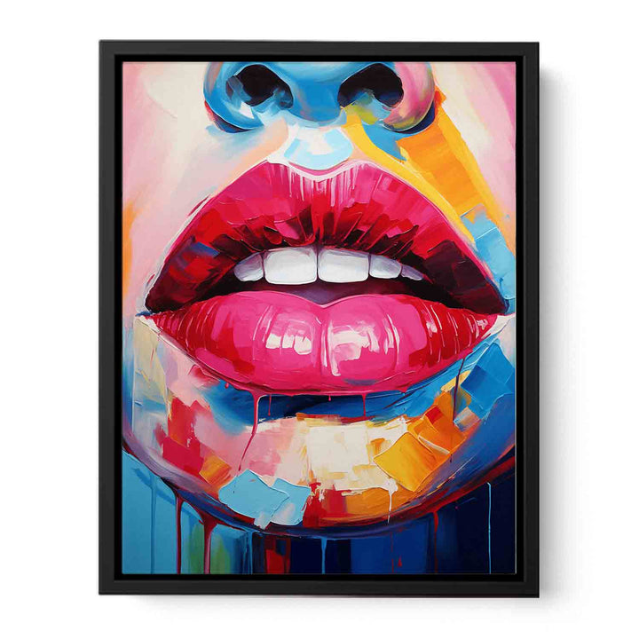 Lips Modern Art  Painting  
