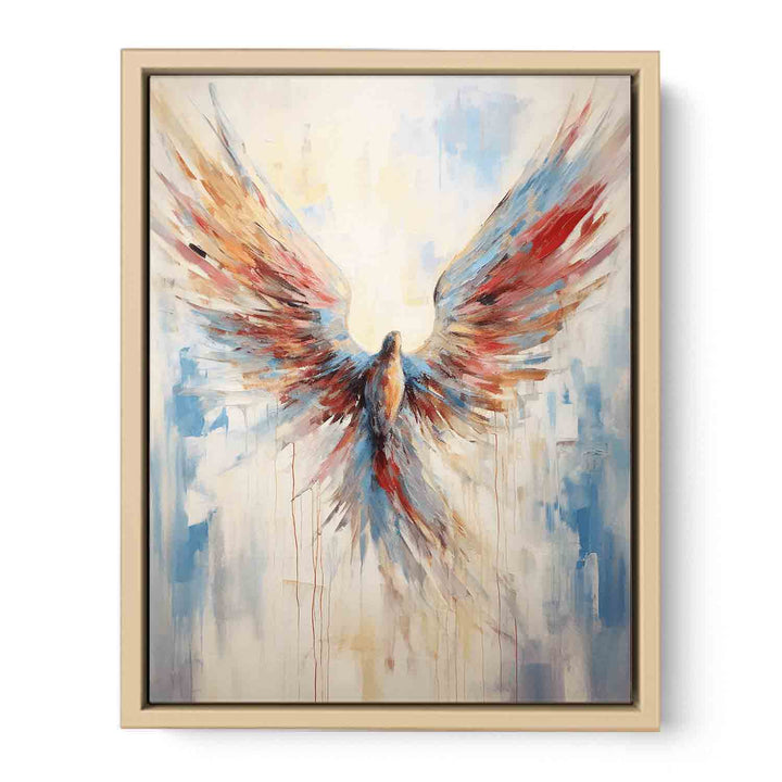 Wing Modern Art Painting  Framed Print