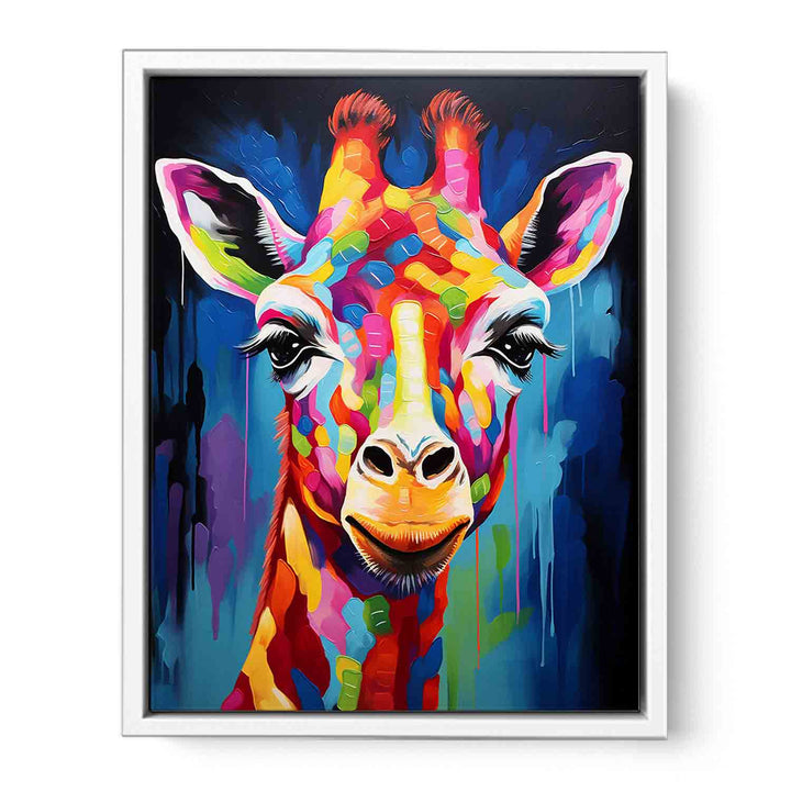 Modern Giraffe Art Painting