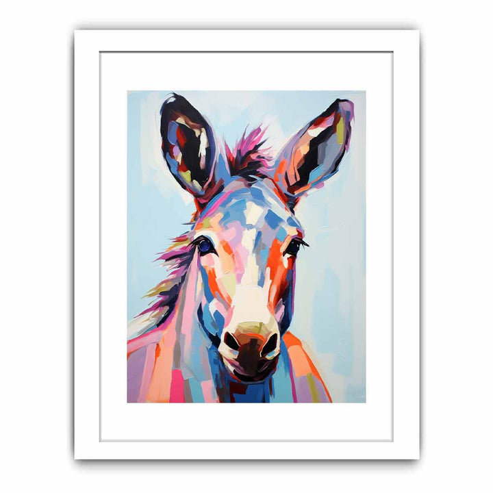Modern Donkey Art Painting