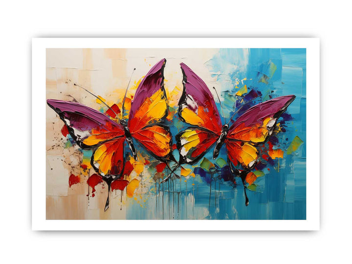 Modern Butterfly Art Painting