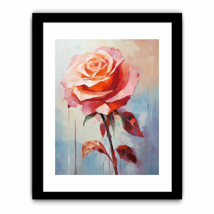 Modern Rose Art Painting