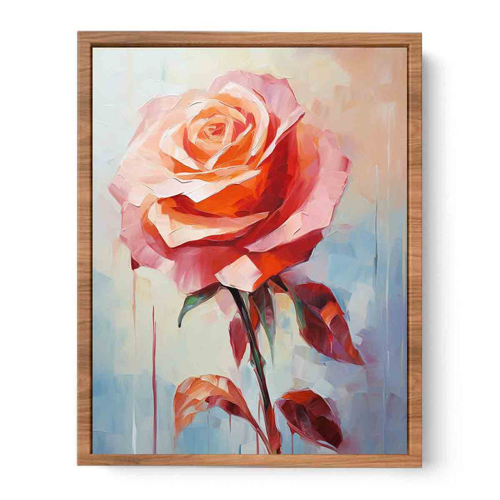Modern Rose Art Painting