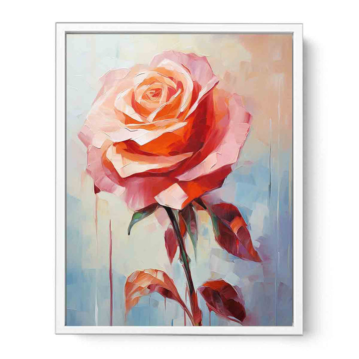 Modern Rose Art Painting