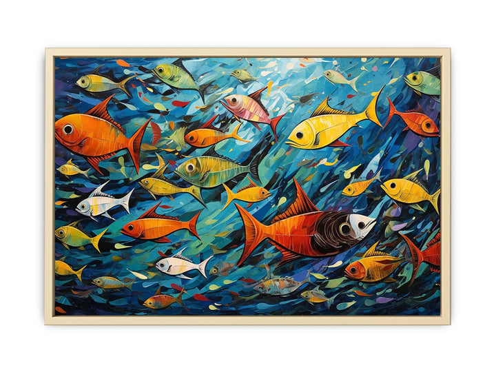 Fishes Modern Art Painting