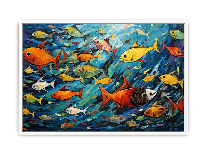 Fishes Modern Art Painting