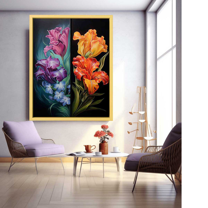 Flower Two Art Painting  