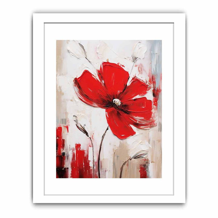Flower Red Painting