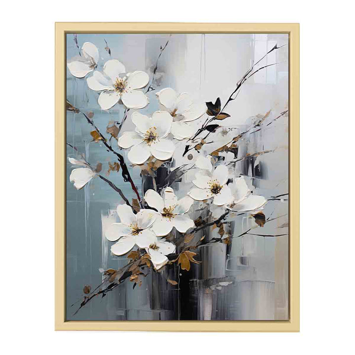 Flower White Painting