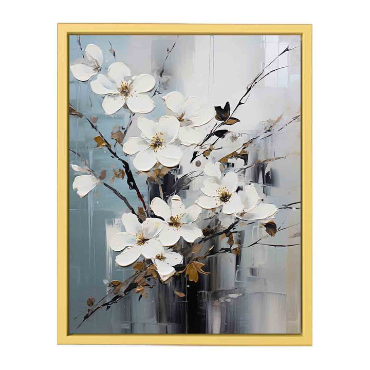 Flower White Painting